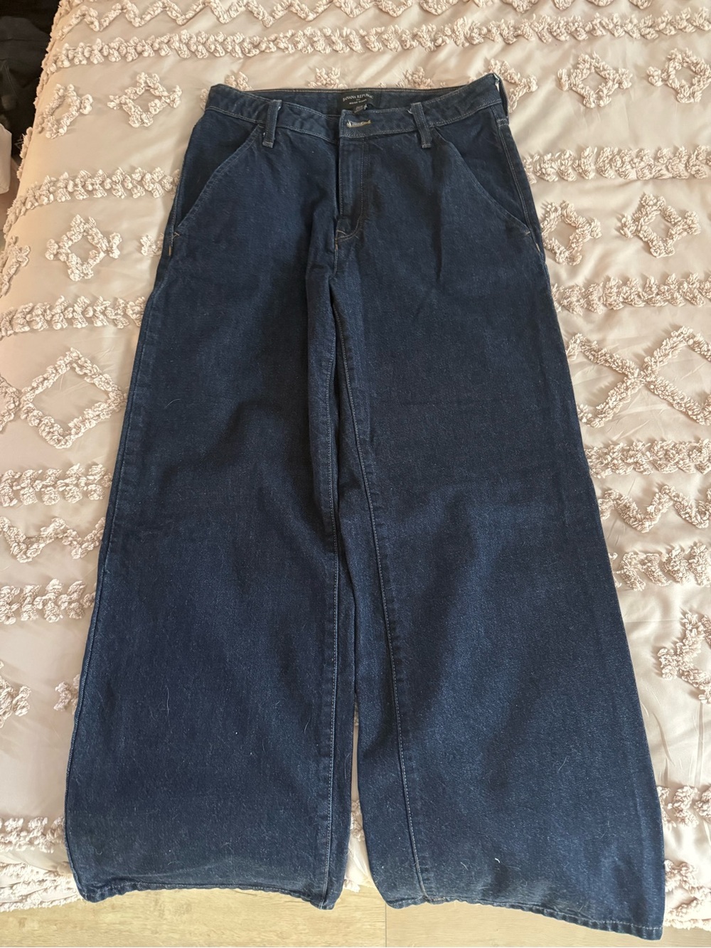 Banana Republic Women's Dark Blue Bootcut Jeans